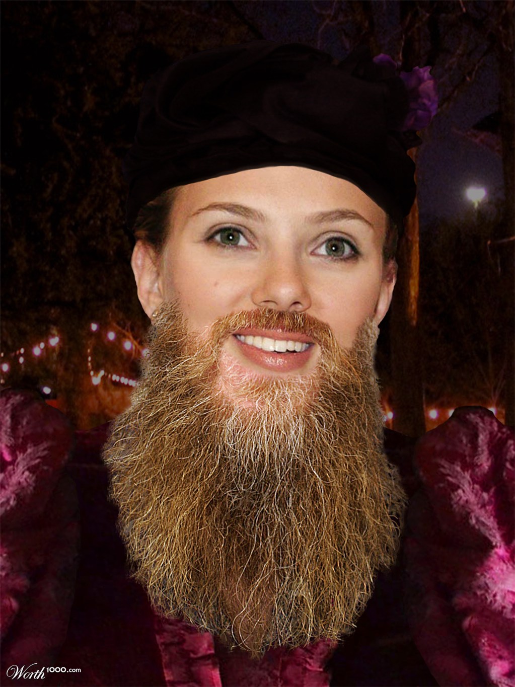 Bearded Scarlet Sideshow