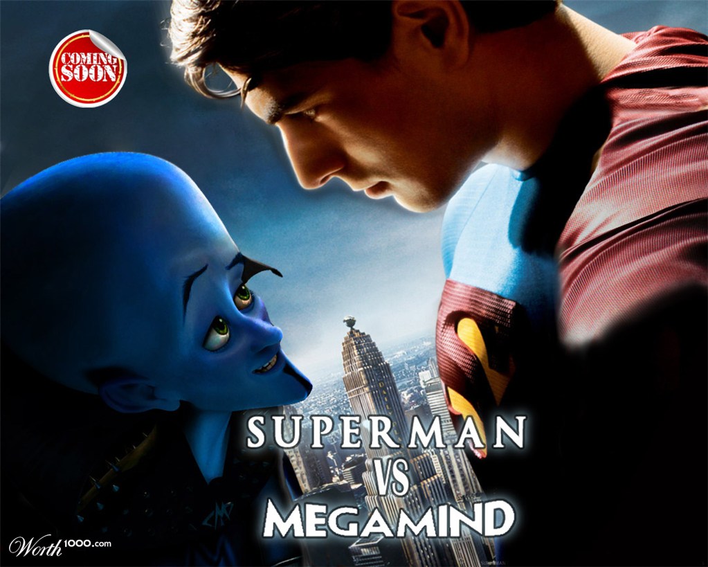 Superman vs Megamind