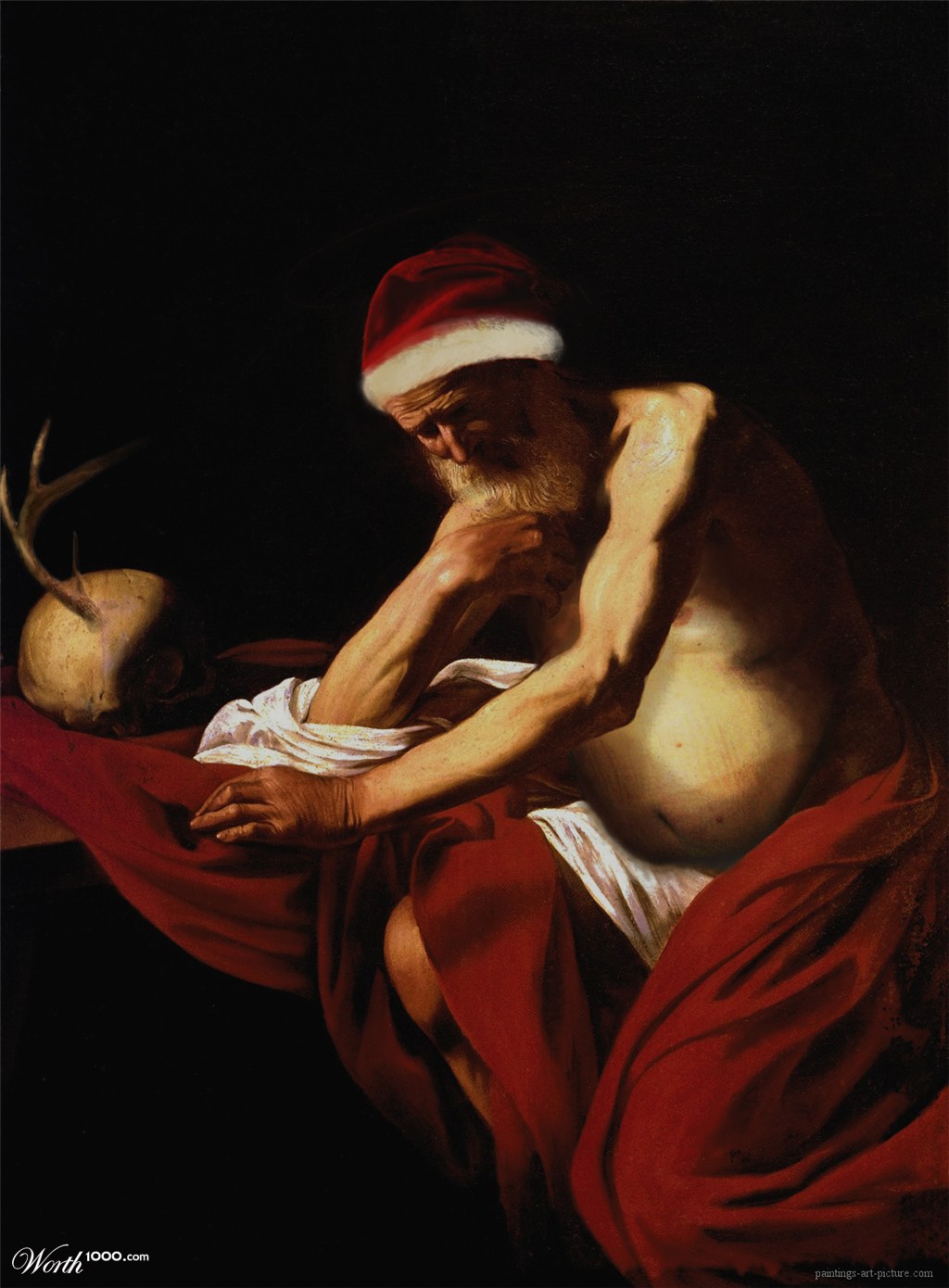the rest of the old santa