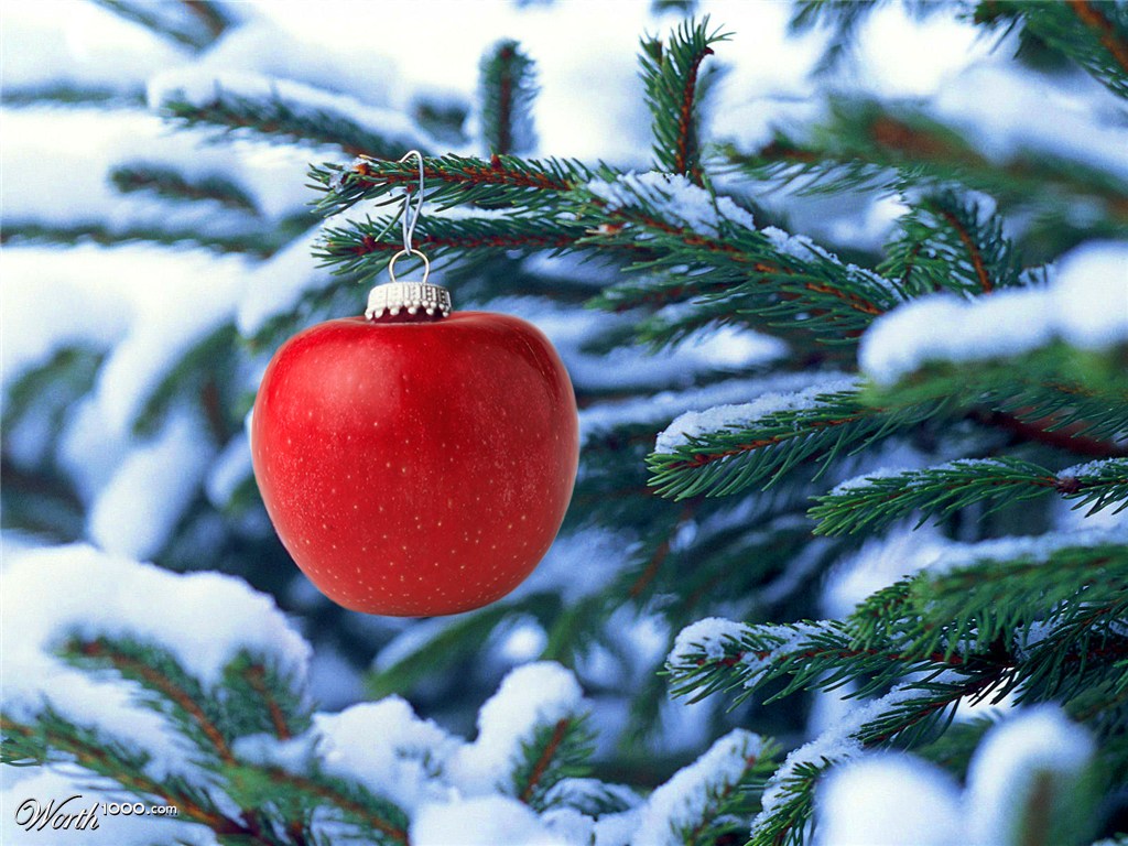 Apple Ornament