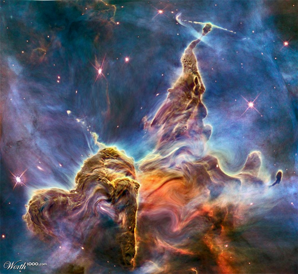 Heart Galaxy Cloud