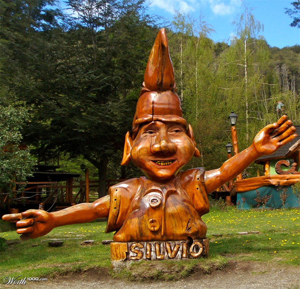 BERLUSCONI as PINOCCHIO