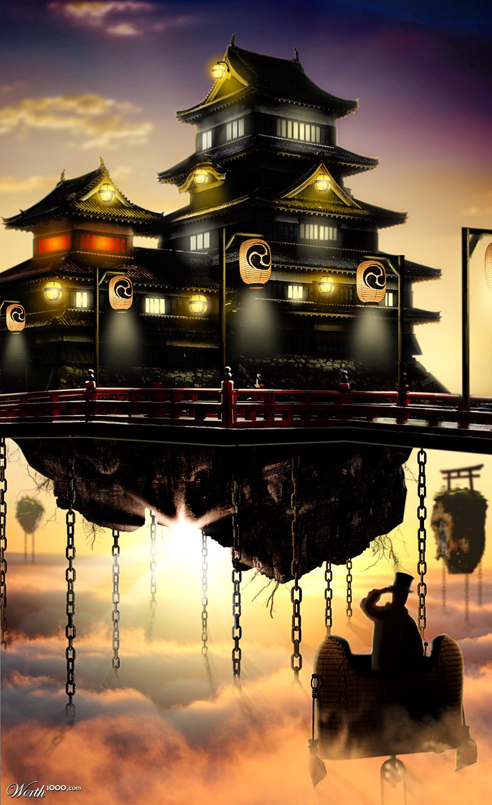 The palace in the sky