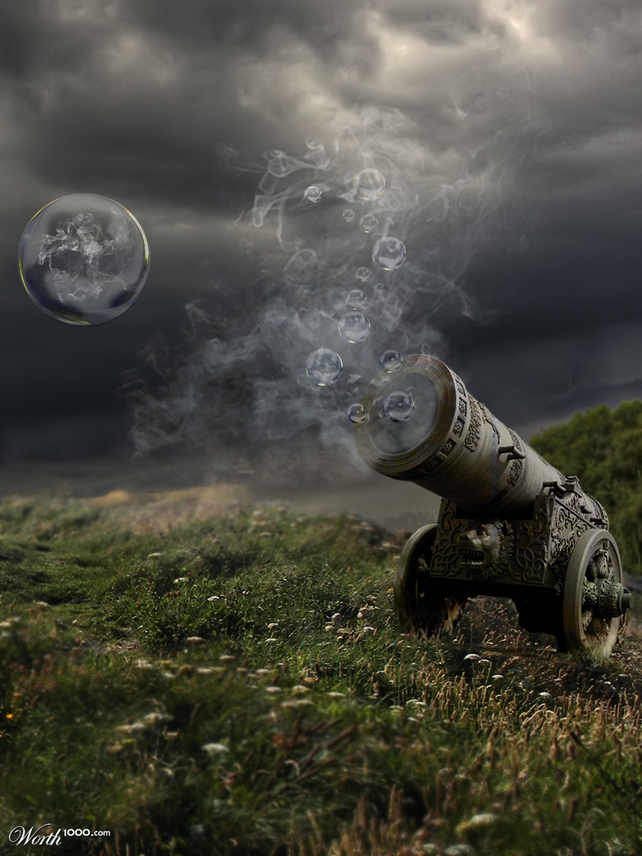 Bubble cannon
