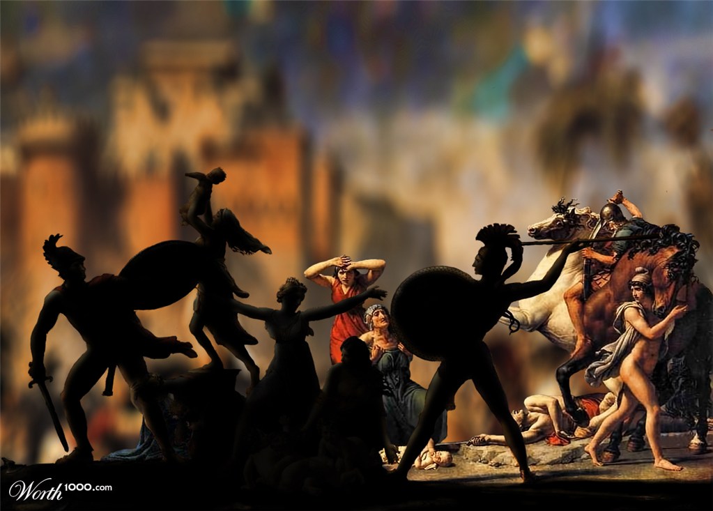 The Intervention of the Sabine Women