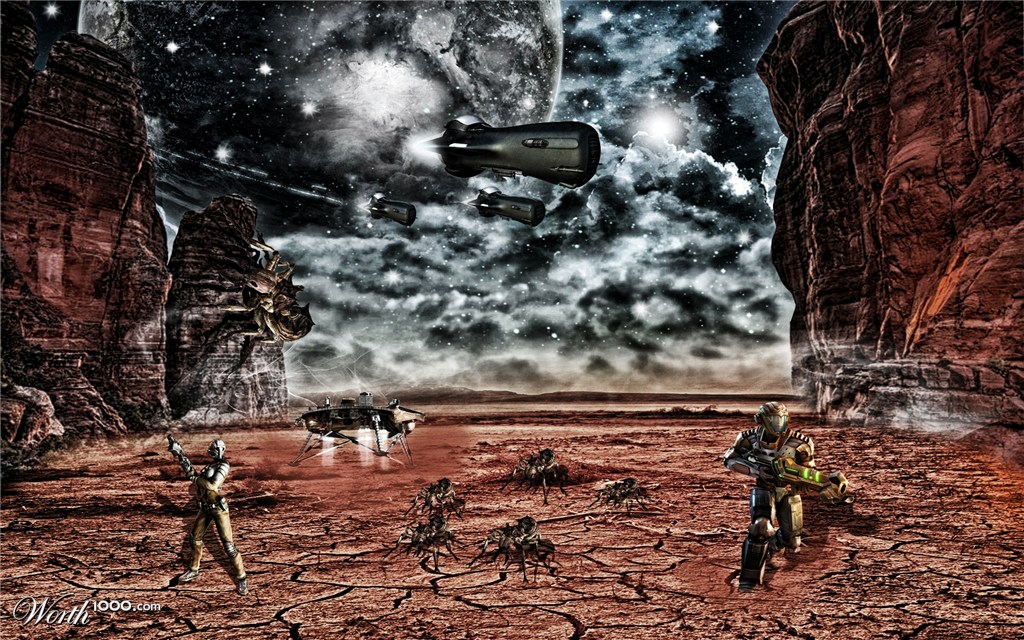 Space soldiers