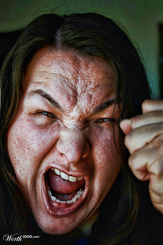 FURIOUS WIFE!