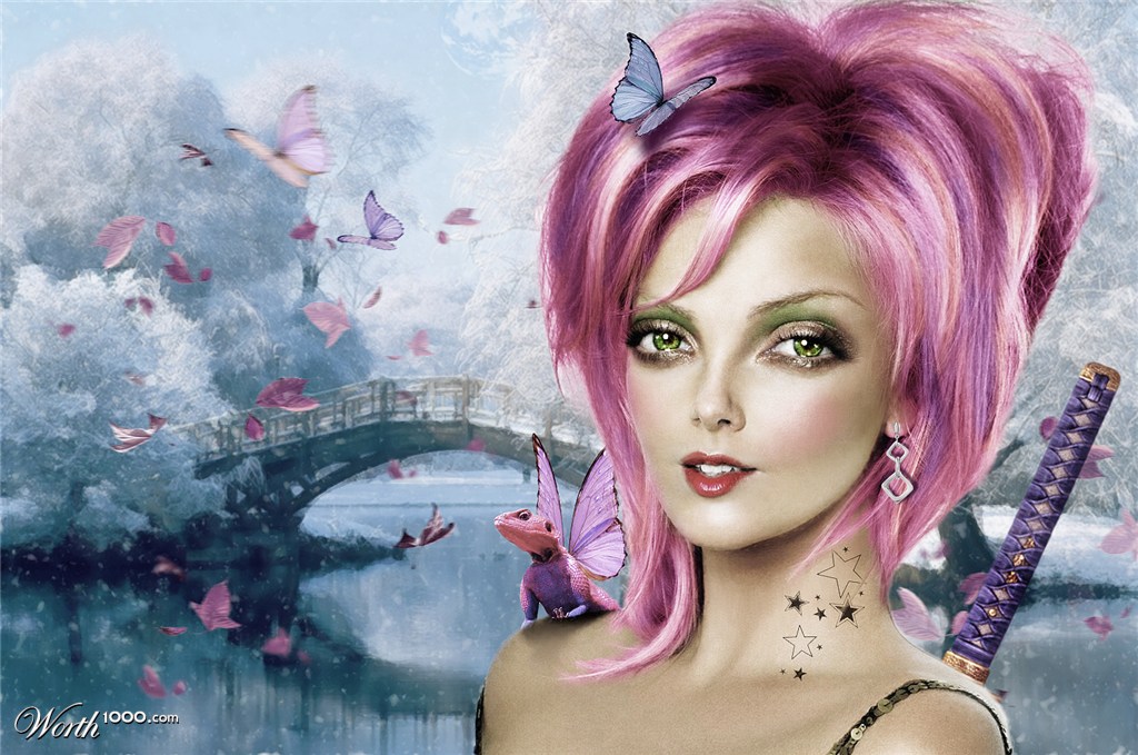 Charlize Theron Kawaii