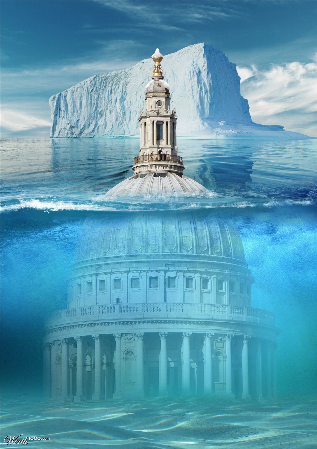 Frozen St Pauls