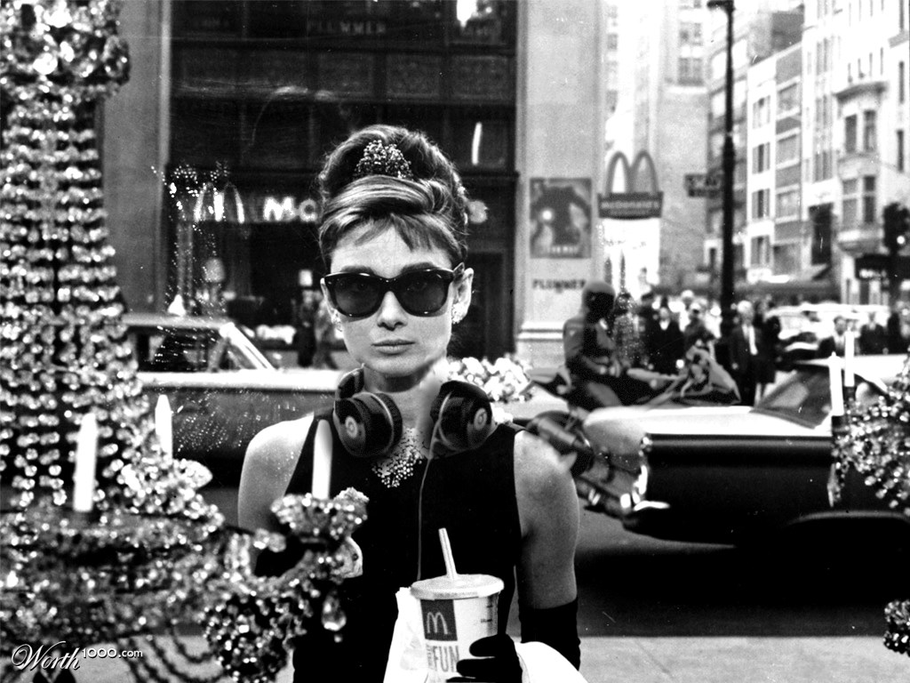 Audrey Hepburn...