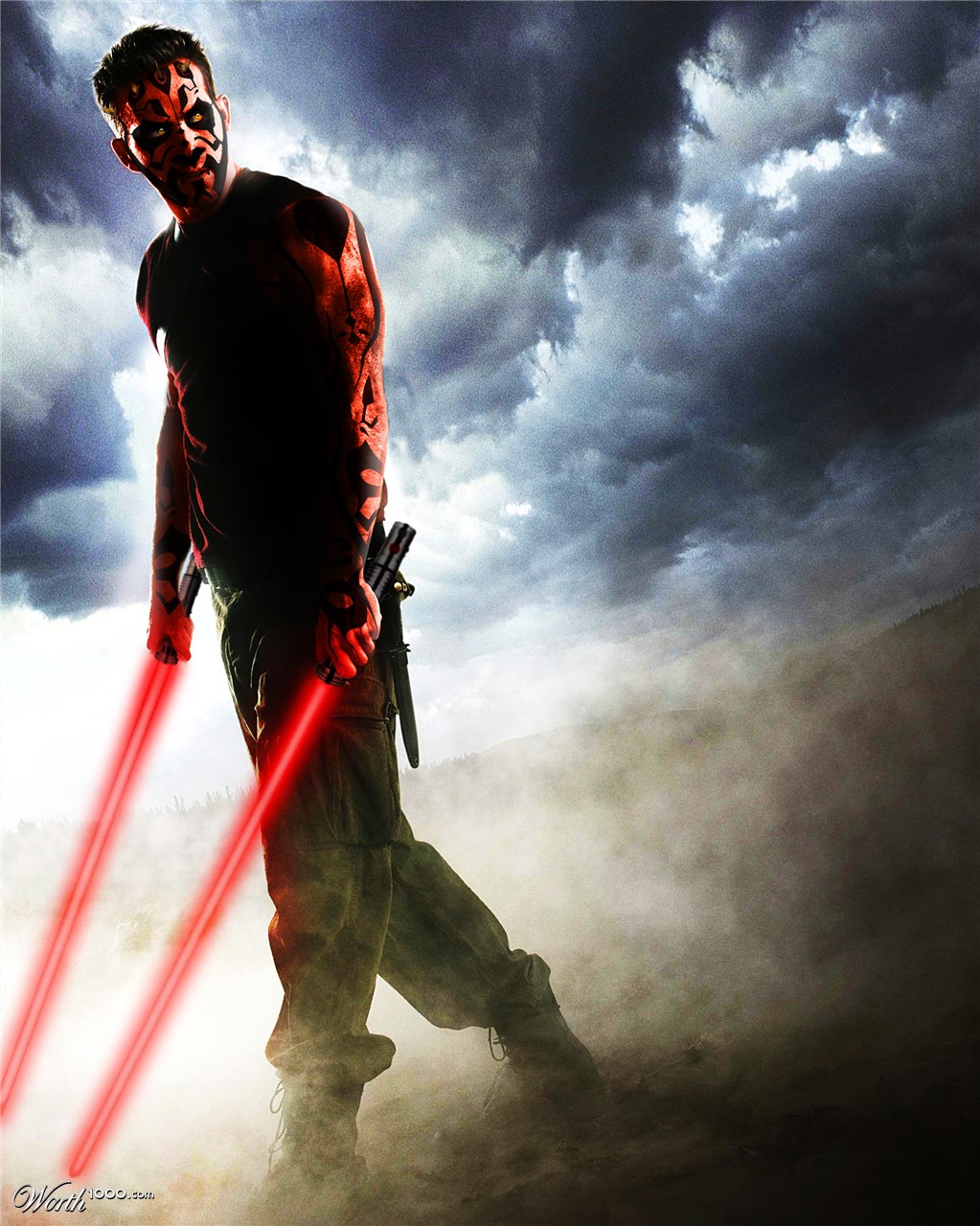 Ryan Reanolds as Darth Maul
