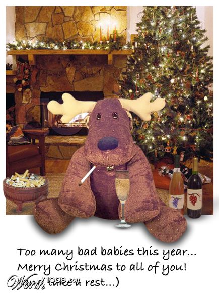 Lazy reindeer