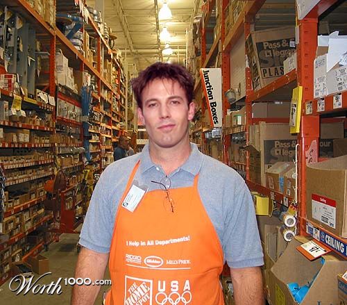 Ben at the Home Depot