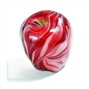 Candy Cane Apple — rjoannej