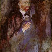 van munch autoportrait — oaydin