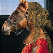 Horse Princess by Botticelli — beckinacea