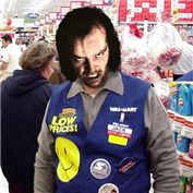 Jack Nicholson, WalMart Greeter — aarkieboy