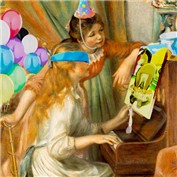 Jeunes Birthday au Piano Donkey — Kraze