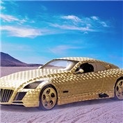 Maybach Exelero 24k Gold  — Manosart