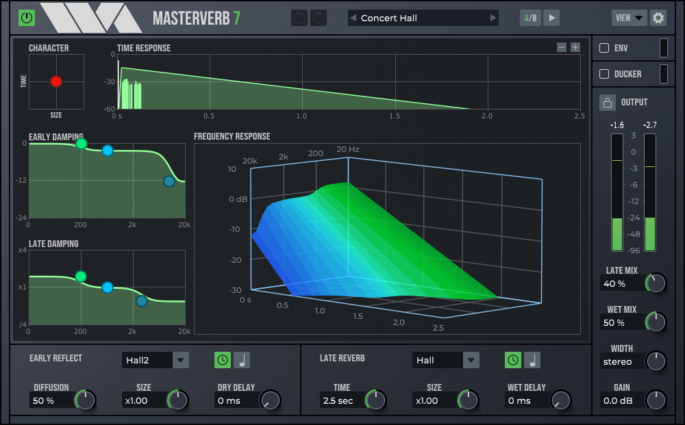 MasterVerb 7 screeshot