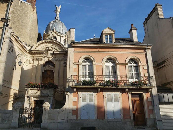 The home where the Martin family lived and Saint Zélie had her lace shop. Today the home is called The Louis and Zélie Shrine with the mission of restoring the ideal of Christian marriage through the example of these two great saints.