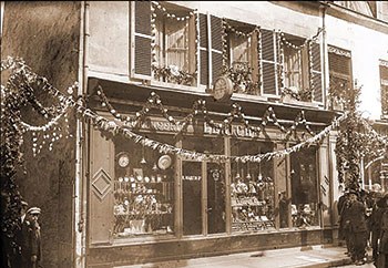 The watchmaker's shop in Alençon owned by Saint Louis Martin where he worked to provide for his family.
