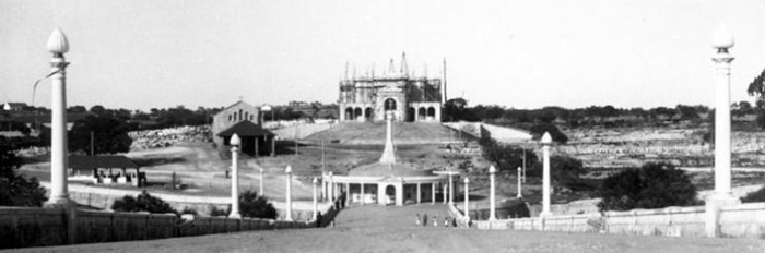 During the construction of the Sanctuary, the springs still existed.