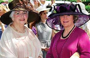 Ladies in hats