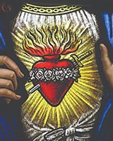 Mary's Immaculate and sorrowful heart