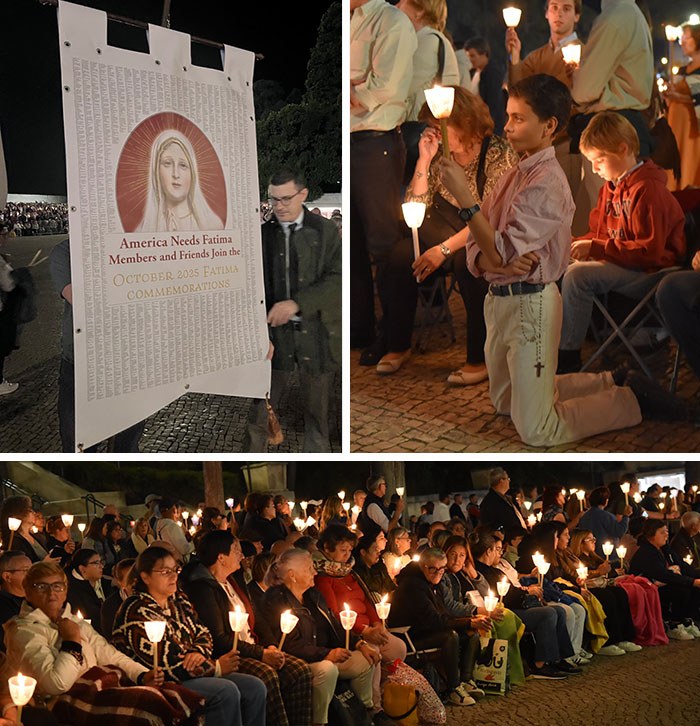 October 2025 Fatima Candlelight Procession