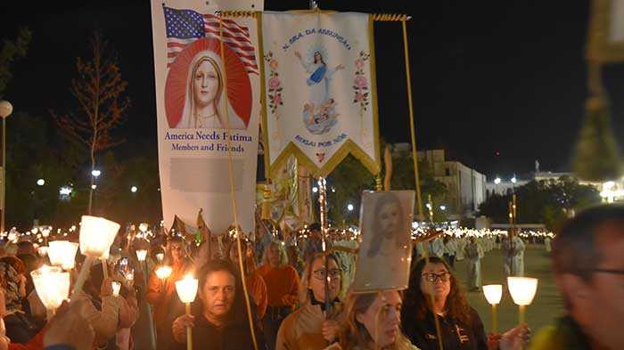 Fatima Candlelight Procession - October 12, 2026