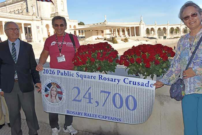 Rosary Rally Captain Banner