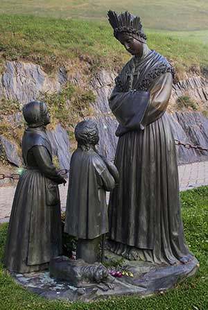 Our Lady of La Salette - Statue outdoor