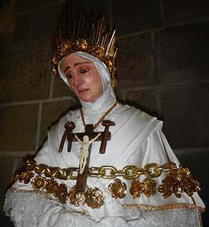 Our Lady of La Salette - weeping statue