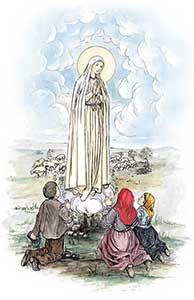 Apparition of Our Lady of Fatima to the 3 Shepherd Children