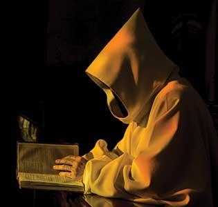 A religious vow by which a monk, who in all awareness and freedom, renounces any step backward and surrenders himself to the service of the highest Christian ideals, is considered enslaving by those who are 