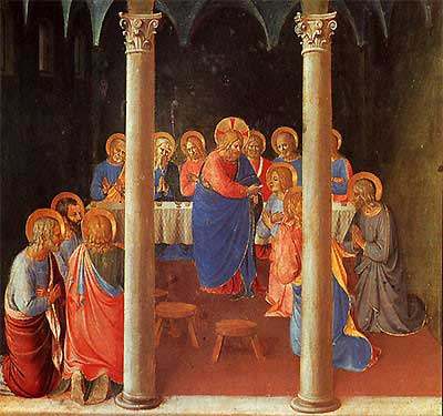 Fra Angelico, Communion of the Apostles (1451-52).