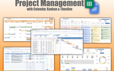 TaskX  Project Management with Calendar, Kanban Board and Timeline Gantt Chart in Google Sheets