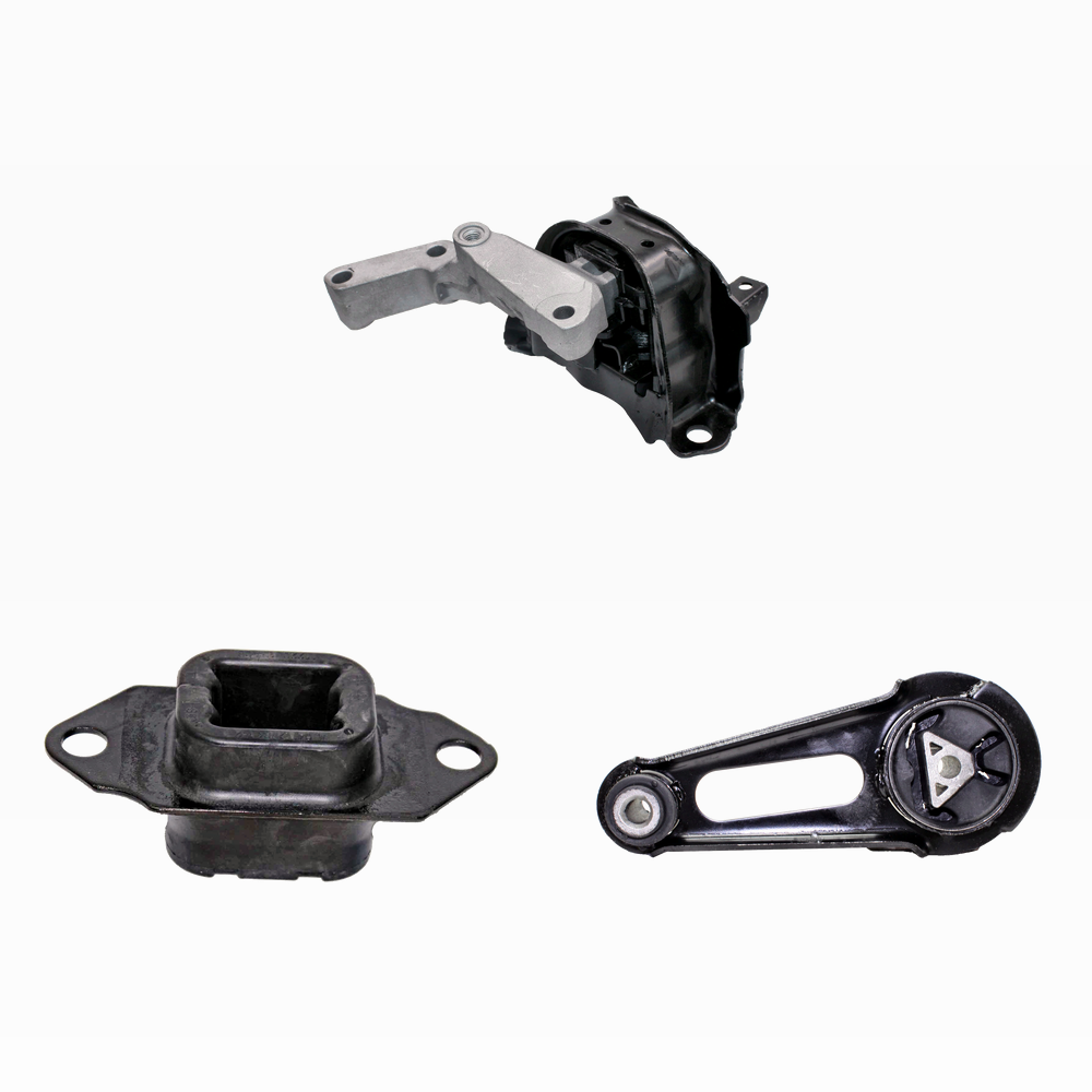 3-Piece Front Right Lower Engine & Auto Trans Mount Set