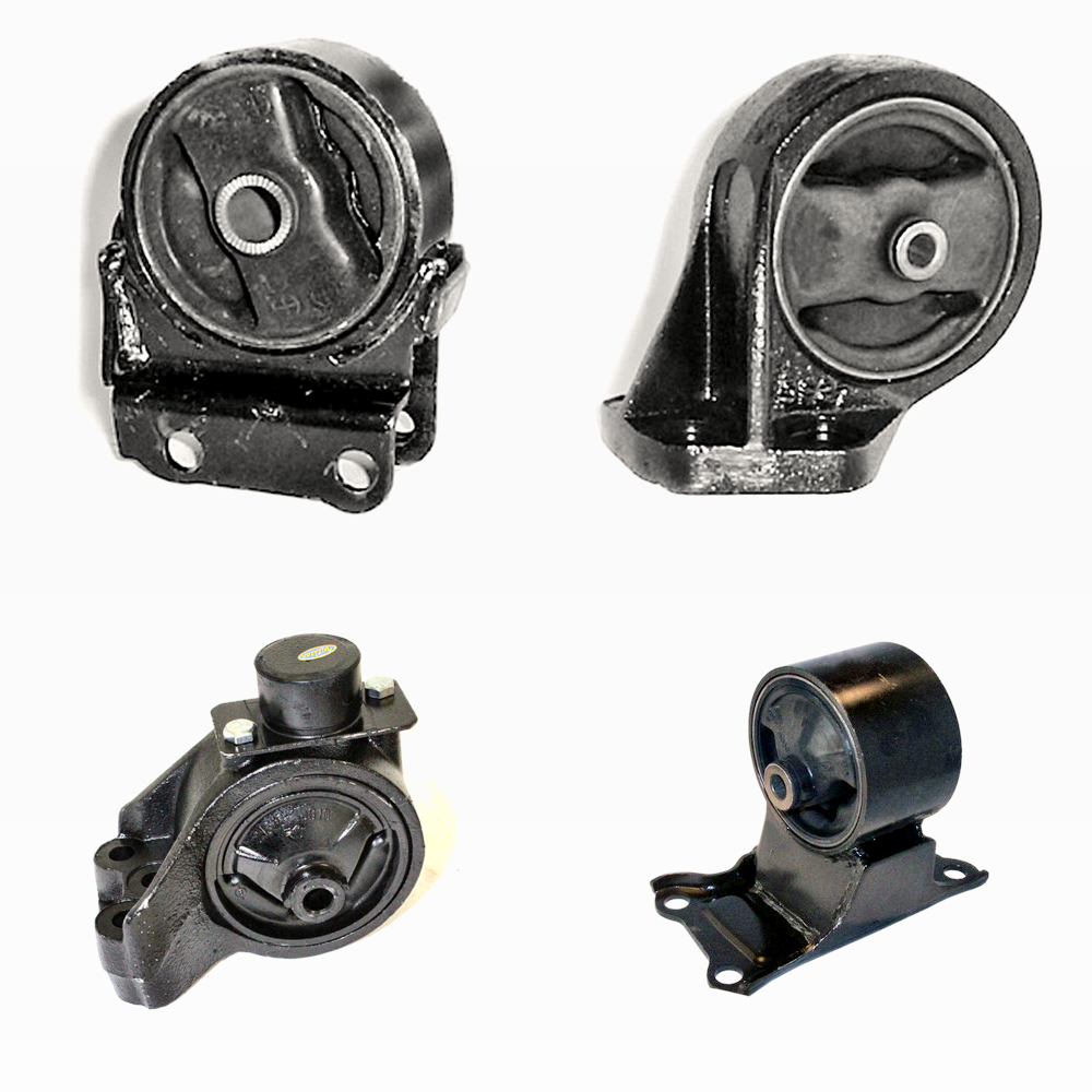 4-Piece Front Right Front Rear Engine & Manual Trans Mount Set
