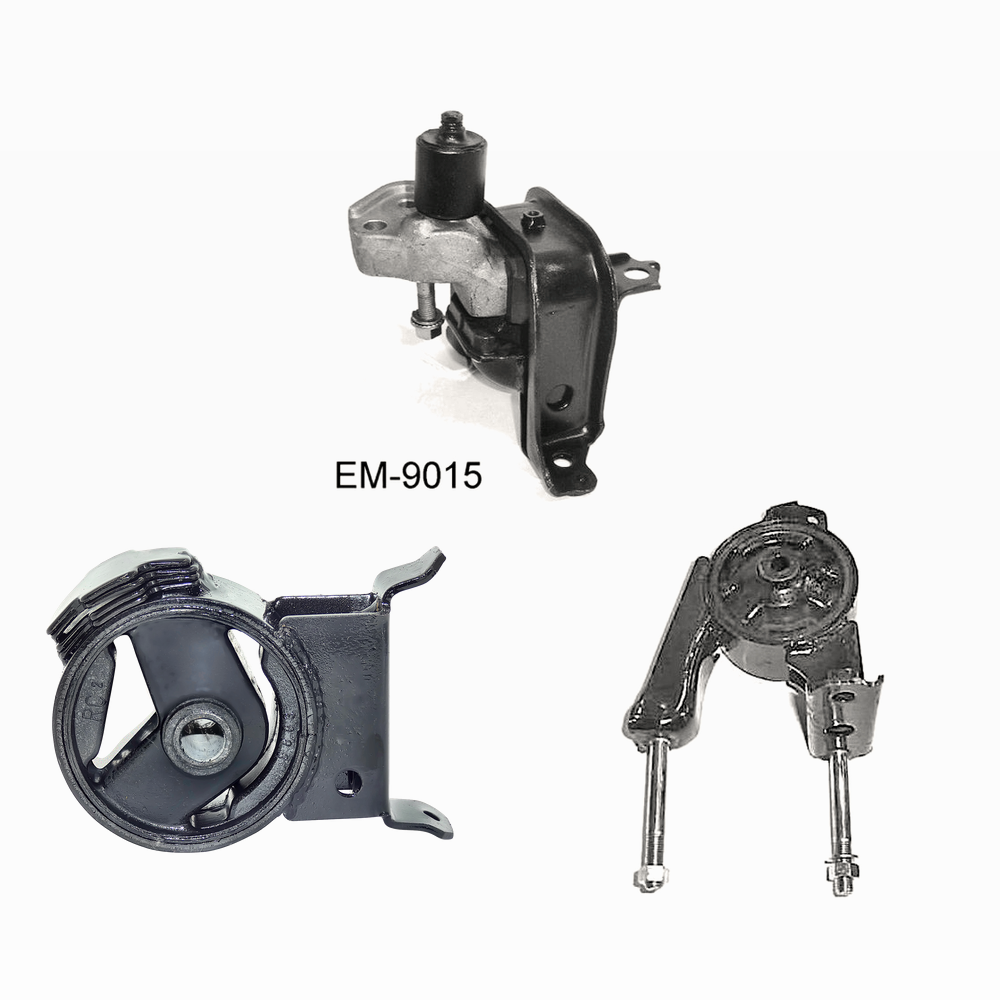 3-Piece Front Right Rear Engine & Auto Trans Mount Set