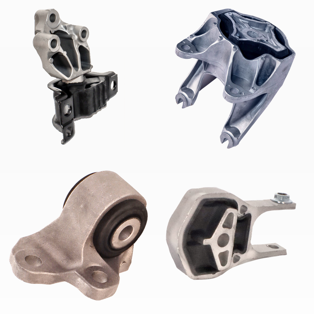 4-Piece Front Right Rear Engine & Auto Trans Mount Set