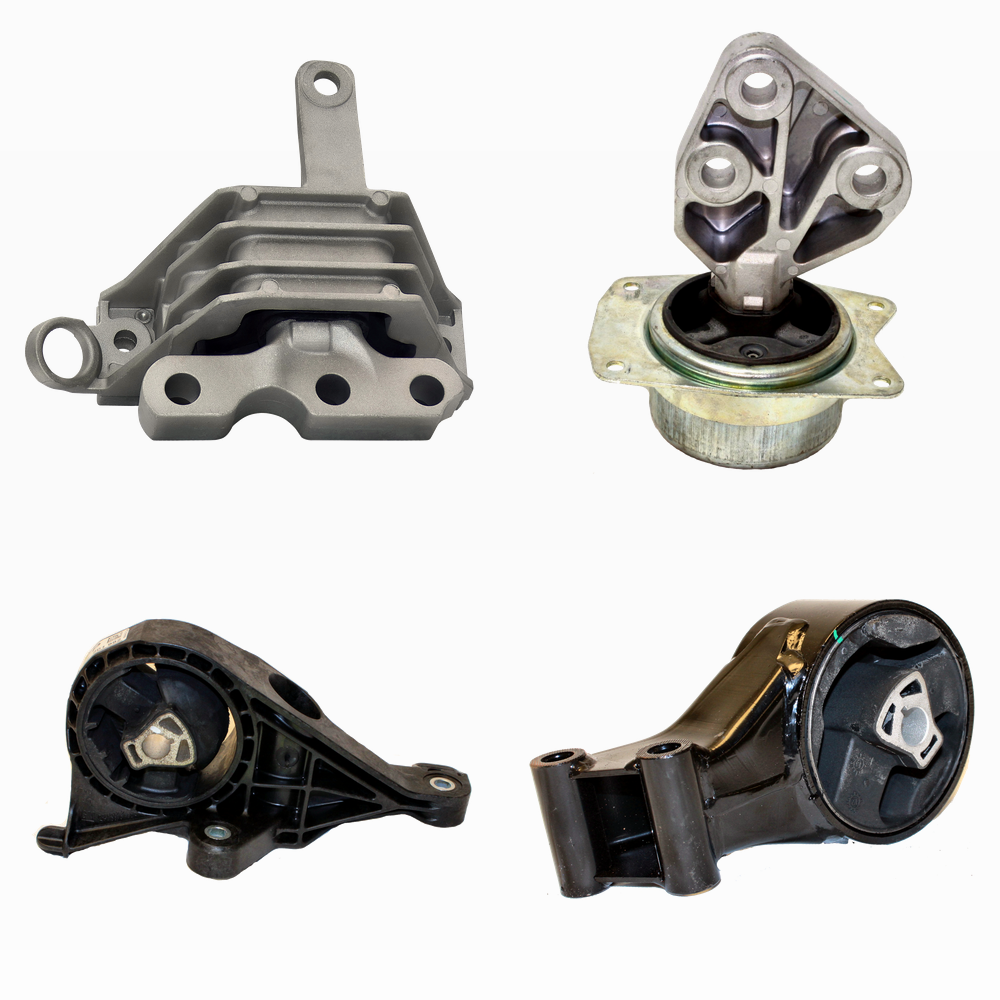 4-Piece Front Rear Right Engine & Auto Trans Mount Set