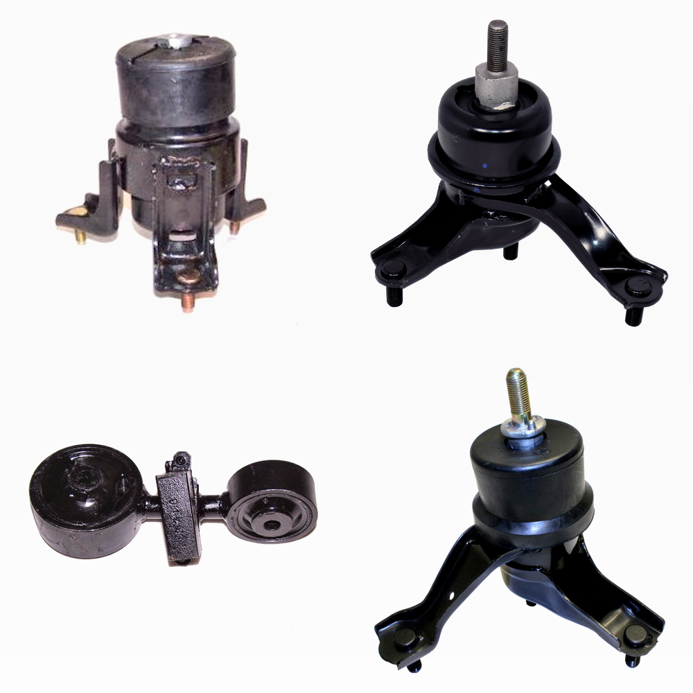 4-Piece Left & Right Front Right Front Engine & Auto Trans Mount Set