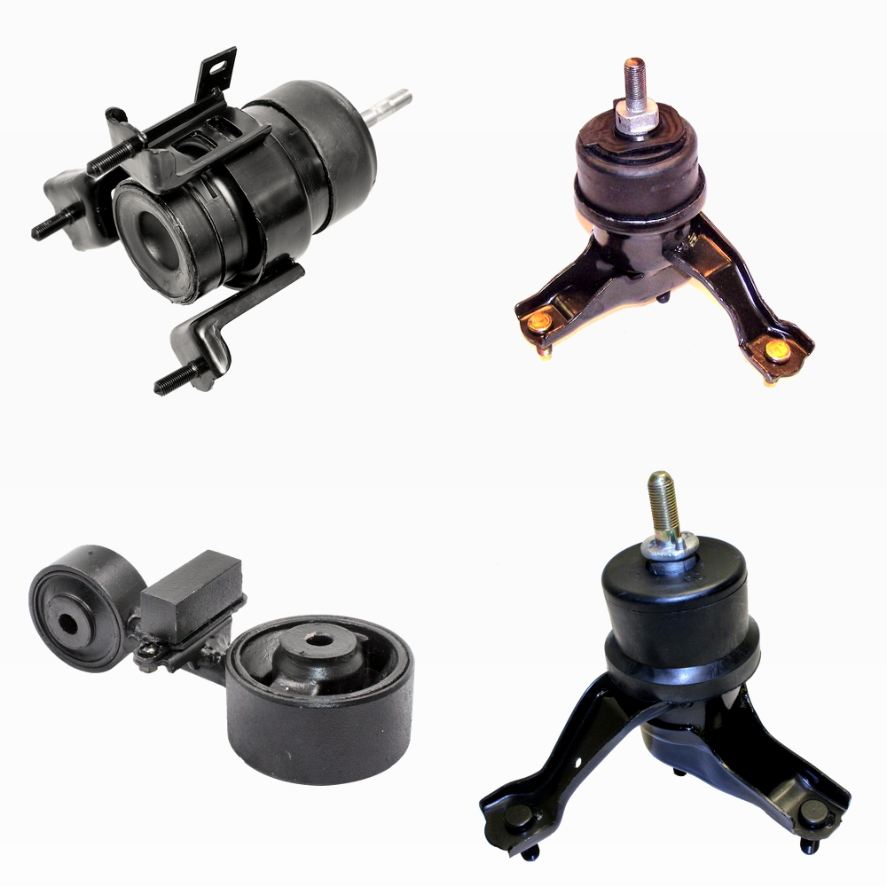 4-Piece Left & Right Front Right Front Engine & Auto Trans Mount Set