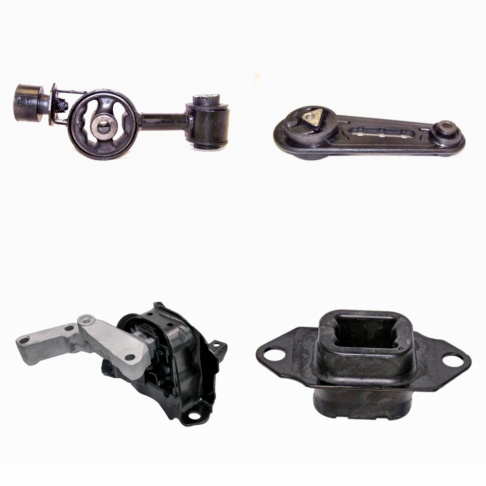 4-Piece Front Right Rear Right Engine & Auto Trans Mount Set