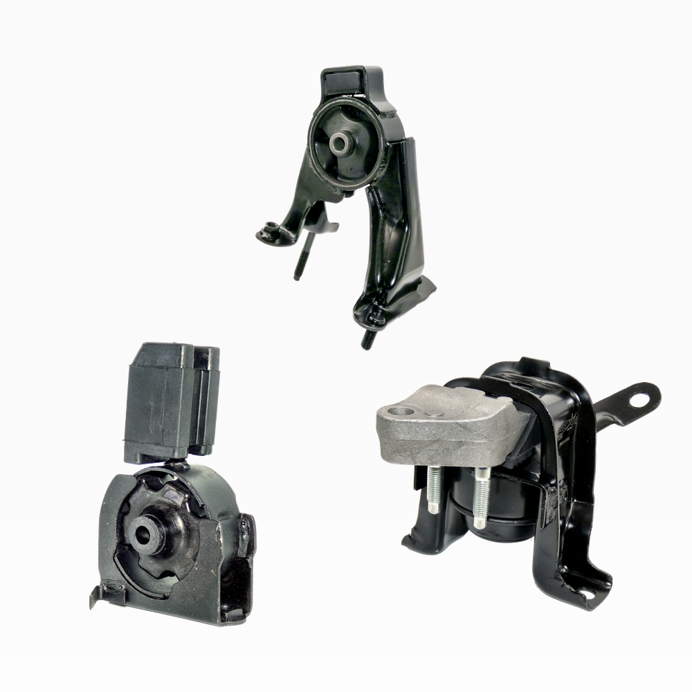 3-Piece Front Right Front Rear Engine Mount Set