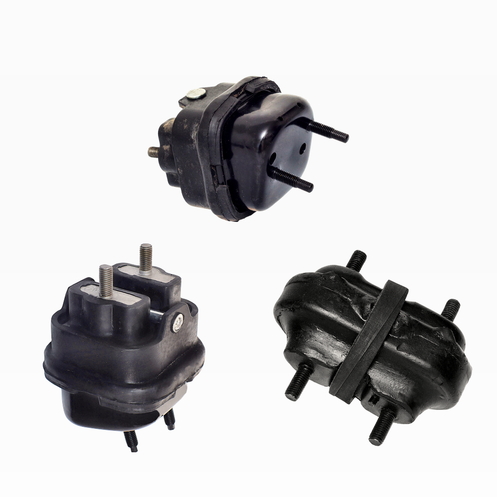 3-Piece Left & Right Front Right Engine & Auto Trans Mount Set
