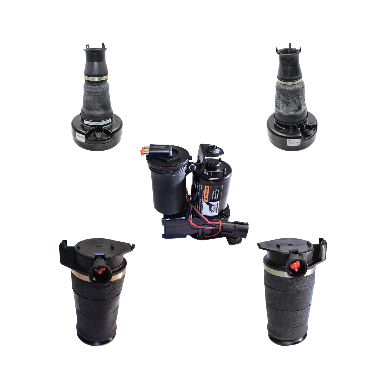 Front and Rear Air Suspension Kit for Lincoln ASK-241