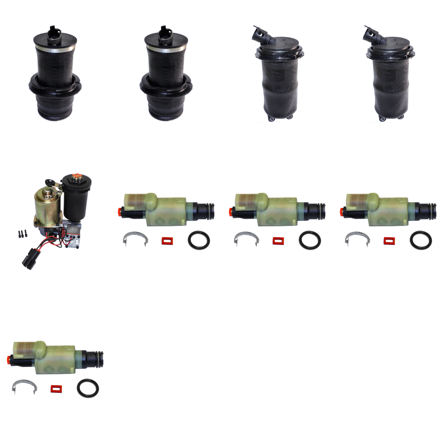 Front and Rear Air Suspension Kit for Lincoln ASK-330